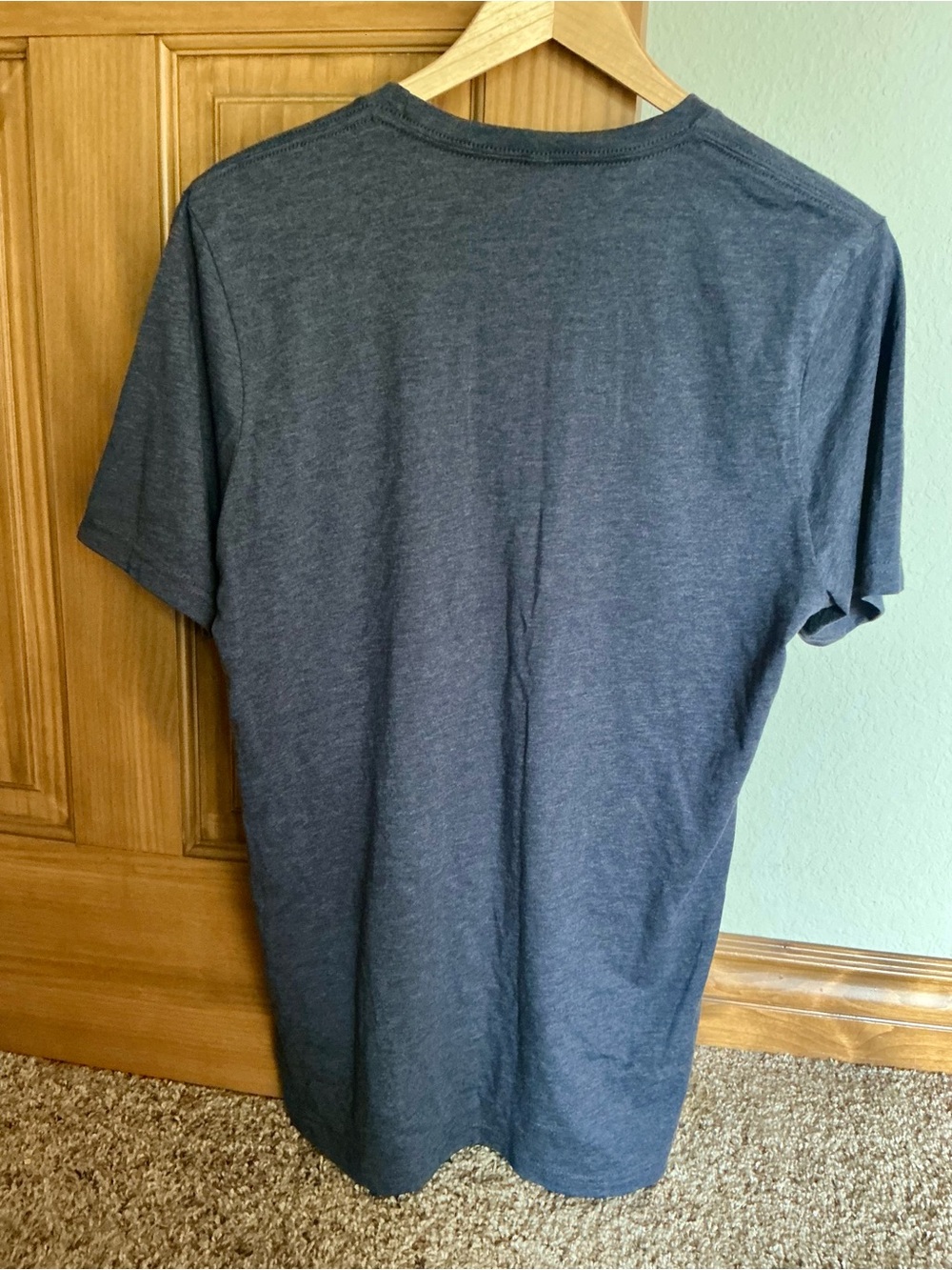 In Dog Beers I’ve Only Had One Mens MoonShot T-Shirt Large L Funny Tee Blue NEW - Picture 3 of 4